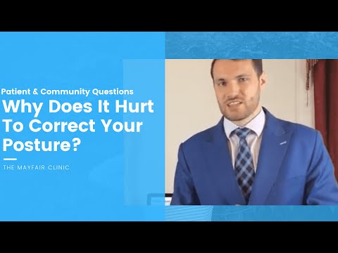 Video: Kan het corrigeren van je houding pijn doen?