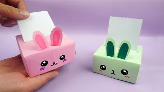 Basteln ostern: Ostern schachtel - Taschentuchbox basteln | Basteln mit papier