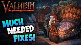 They FINALLY fixed it! Yule holiday items! - Valheim Patch Update News
