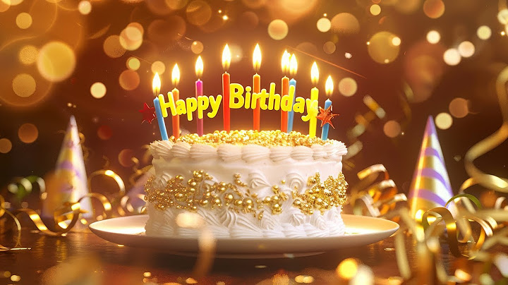 Happy Birthday 🎂