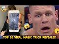 TOP 10 VIRAL MAGIC TRICK REVEALED 😱 HOW❓#trending #shortvideo
