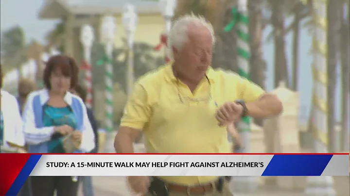 Studt: 15-minute walk may fight against Alzheimer's disease