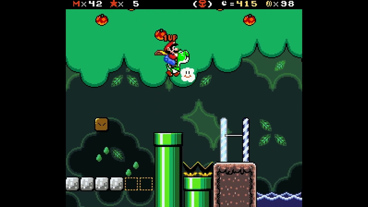 Super Mario World: The Princess Rescue - Dinosaur Forest (Key Way)