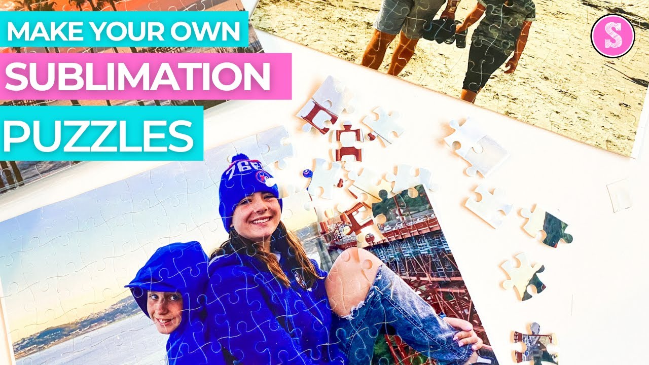 How to Make Custom Sublimation Puzzle?  Sublimation Tutorial from Start to  Finish 