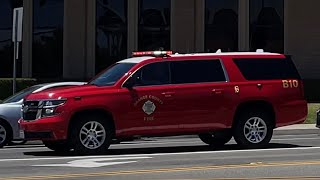 (Failure To Yield) OCFA Battalion 10 responding