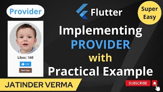 Provider with Global State Management in Flutter Super Easy
