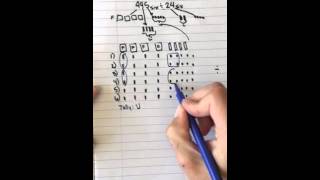 Dividing In Base Six
