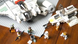 Lego Star Wars Rebels 75053 Ghost paired with Phantom Speed Build Lego Star Wars Rebels 75053 Ghost paired with Phantom Speed Build