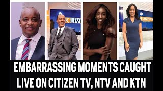 EMBARRASSING MOMENTS caught live on CITIZEN TV, NTV and KTN ft Jeff Koinange Mohammed ALI