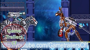 Game Dino Robot Lap Rap Robot Chien Dau Kangaroo Vs Snow Tiger - Game Trailers Cf