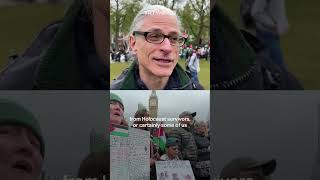 Holocaust survivor’s descendant speaks out at London protest for Gaza ceasefire
