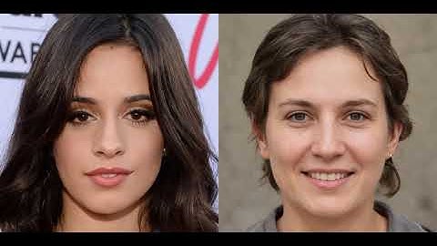 Editing Camila Cabello with AI | StyleGAN2