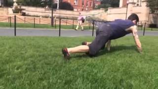 Ian Jorgensen crawling for full-bodied movement