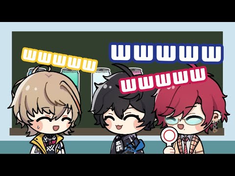 【手描き】質問!先輩が一番好きなエナドリは何色ですか?【にじさんじ/切り抜き】