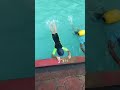 Kanvika's swimming practice