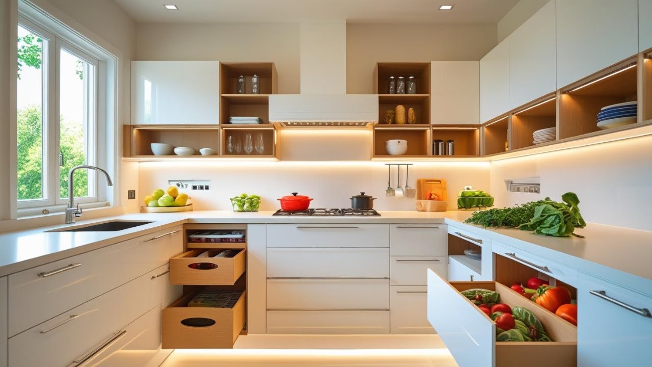 New Kitchen Rack Designs Ideas 2025/Rack Organization/Kitchen cabinet ...