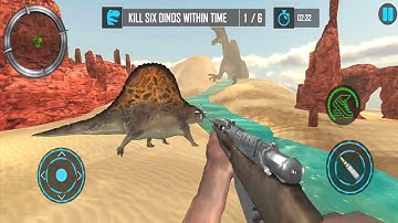 Real Dino Hunter Fps Shooter Android ios Gameplay - Dinosaur game - iGames0803 part 29