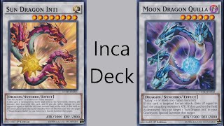 sun and moon dragon deck yugioh Yu-Gi-Oh! Inti/Moon Dragon Quilla Inca Profile Dec 2018 Sun/Moon Dragon Deck aka Inca