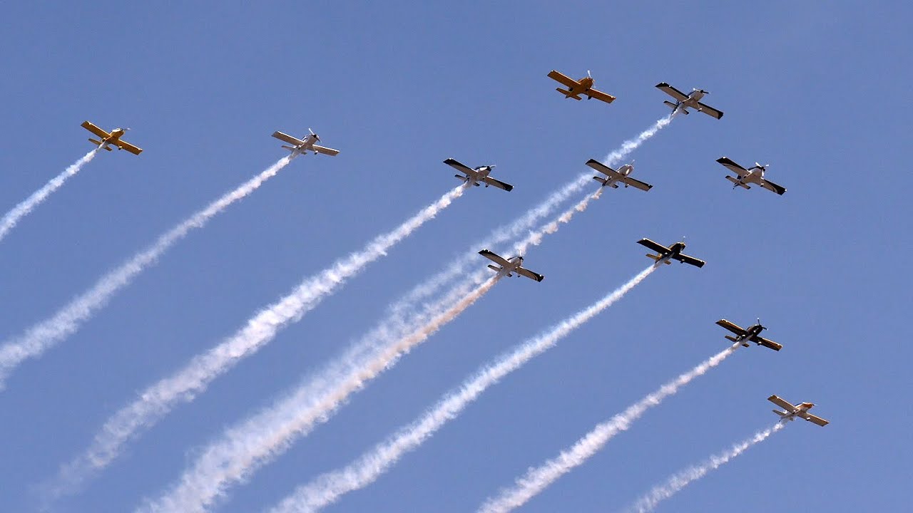 2024 Wings Over Wheeling Air Show Full Throttle Formation Team YouTube