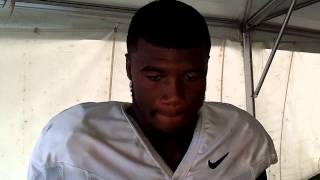 DT Jihad Ward Post-Practice Interview 8/15/14