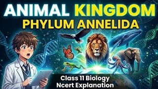 Phylum Annelida | Animal Kingdom Lecture 9 | Class 11 Biology | NCERT Explained