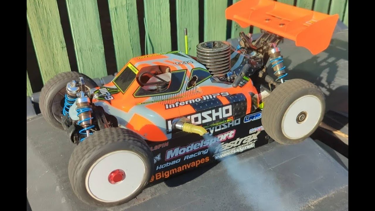 Kyosho Inferno MP9 TKI4 Kit spec now KE25SP engine test on box