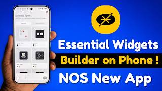 Nothing OS Essential Apps: AI Widget Builder on Phone is Amazing! 🚀 screenshot 1