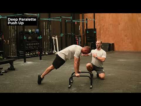 Deep Paralette Push Ups - Loaded Mobility Tutorial