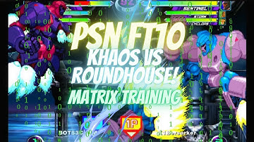 MvC2 - PSN FT10 - Khaos (Matrix) vs Roundhouse (SSIM) 03/25/24