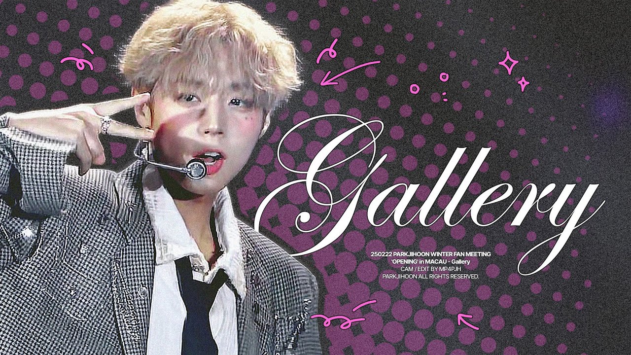 250222 박지훈 PARKJIHOON WINTER FAN MEETING 'OPENING' in MACAU | Gallery 직캠