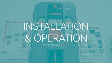 FastDraw® PRO Installation and Operation