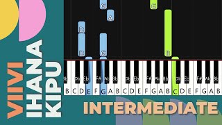 Download lagu Viivi - Ihana kipu - Piano Tutorial (intermediate)| Play-Along Visuals