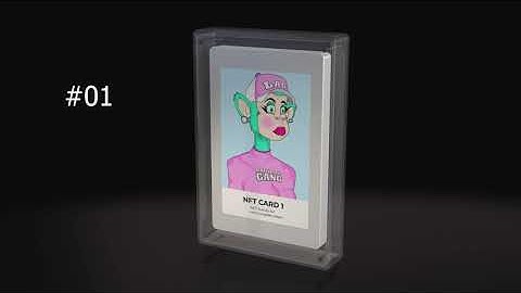 Amazing 3d card nft promo video