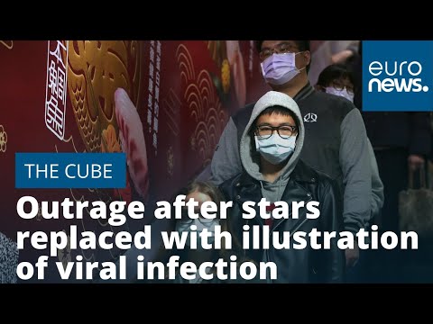 coronavirus:-outrage-after-chinese-stars-replaced-with-illustration-of-viral-infection-|-#thecube