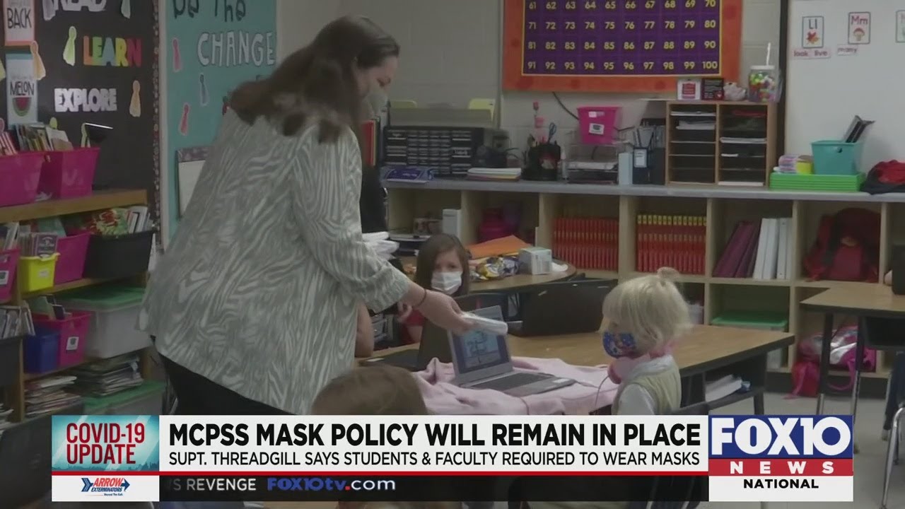 School mask update - YouTube