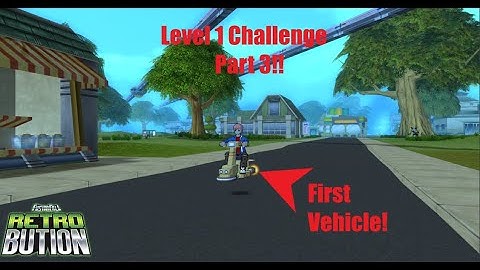 Beating Fusionfall Retrobution with ONLY level 1 gear! (Part 3)