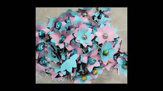 Eid millan party decoration  New ideas of party  Table decoration with colourful flowers???