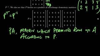 Celebrity Permutation Matrices Profile