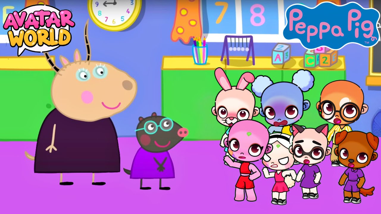 Peppa Pig in Avatar World 🐽 Molly Mole | Full Episode