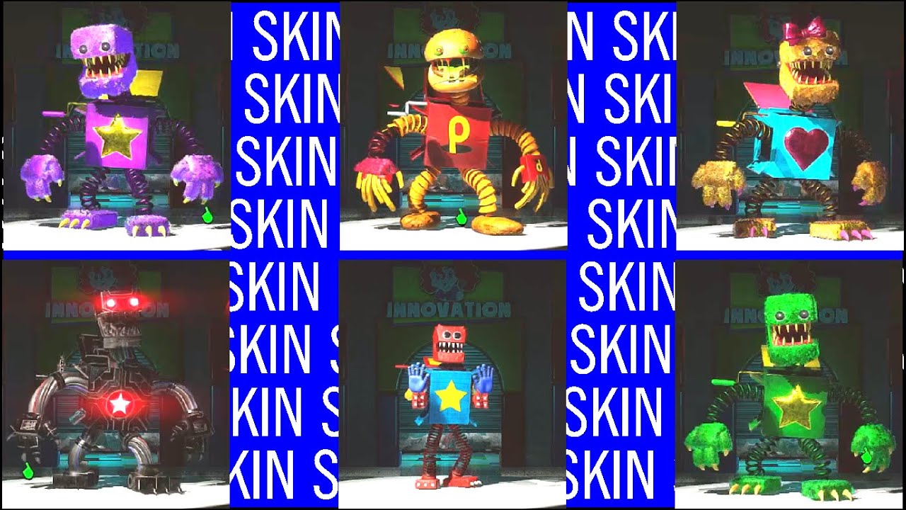 Boxy Boo - Skins - Outfit - GrabPack. Project playtime