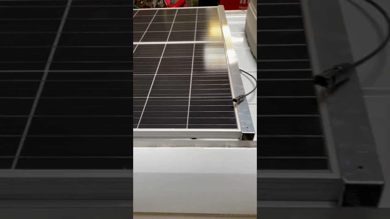 Solceller på husbilen