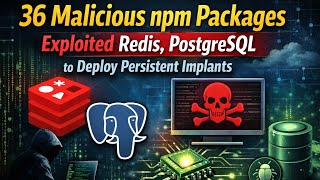 @Episod_01!! 36 Malicious npm Packages Exploiting Redis & PostgreSQL to Deploy Persistent Malware