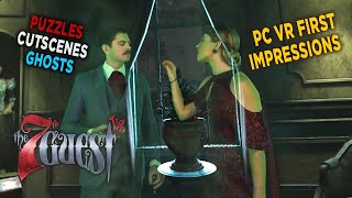 PHOTOREALISTIC 3D ACTORS in 7th Guest VR: Amazing!
3D/HSBS: https://youtu.be/nxKPLA7xq-0
00:00 7th Guest in VR
00:30 Another good VR title screen
00:57 Introduction
02:03 Vertigo Games, Controls
03:37 Graphics options (MSAA!)
04:47 Game opening
08:57 Effects quality issue
10:27 Reaction to photogrammetric actors
12:16 Dining room
15:21 The spirit board
15:41 Quick impressions
17:04 Photogrammetric cutscene performance
18:20 First party VR matters
18:54 Duttons Room
30:06 Puzzle placement
31:14 Conclusion
Lets take a trip back to the past by comparing the revival of the good old 1993 puzzler game The 7th Guest, this time brought back to us in virtual reality with amazing looking photogrammetric actor captures and animations - a technology that Ive personally never seen looking THIS good in a retail game! Take a walk through the 7th guest mansion with our meta quest 3, notorious for its multitude of complex puzzles and interesting stories to tell.
Specs
Quest 3 / Quest Link
2368x2576 per eye (4736x2576) 90Hz
RTX 4080
i9 9900K @4.8 GHz
32GB DDR4 @3200 MHz PHOTOREALISTIC 3D ACTORS in 7th Guest VR: Amazing!