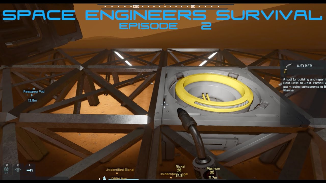 Space Engineers Survival Episode 2 - YouTube