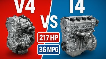 What Makes Inline 4 And V4 Engines Different