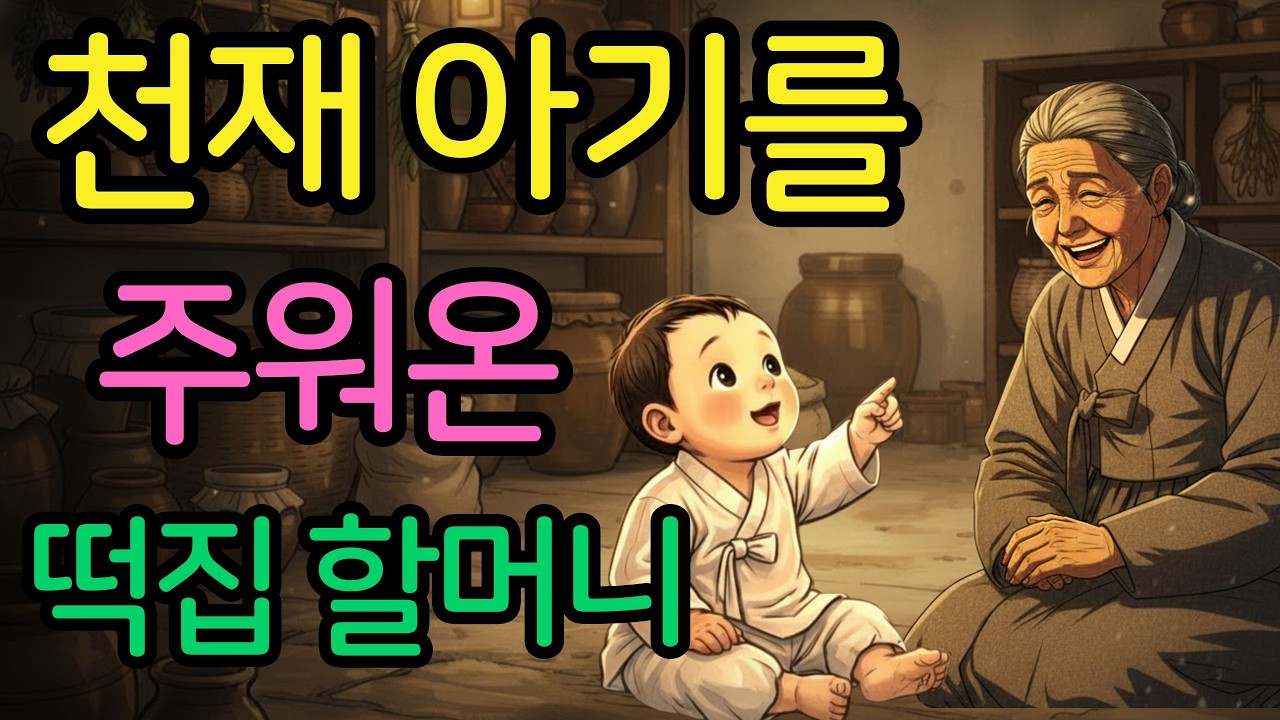 빈 젖 대신 밥을 씹어 먹인 떡집 할머니, 그 아이의 정체는? | 옛날이야기 야담 옛날이야기 오디오북 전설 민담 사연