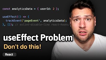 The problem with useEffect