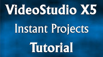 Corel VideoStudio Pro X5 - Instant Project - Basics Tutorial