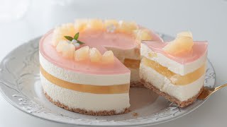 No-Bake Apple Cheesecake＊No Oven｜HidaMari Cooking