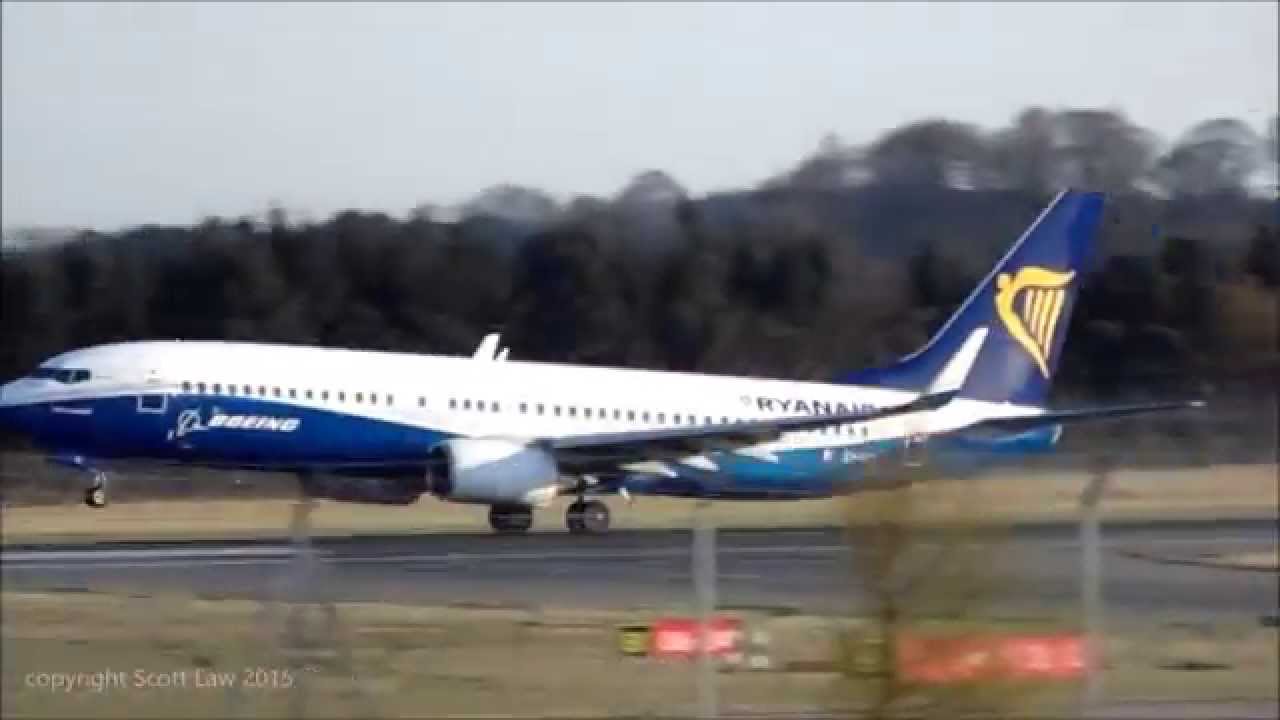 Ryanair Dreamliner Livery At Edinburgh Airport YouTube